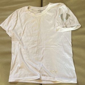 True Religion Men’s Tshirt White Small